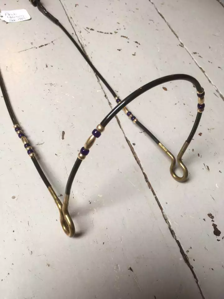 Kabelgrime Blue/gold Pearl