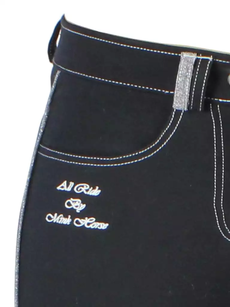 Mink Horse Jeans Style Ridebukser 