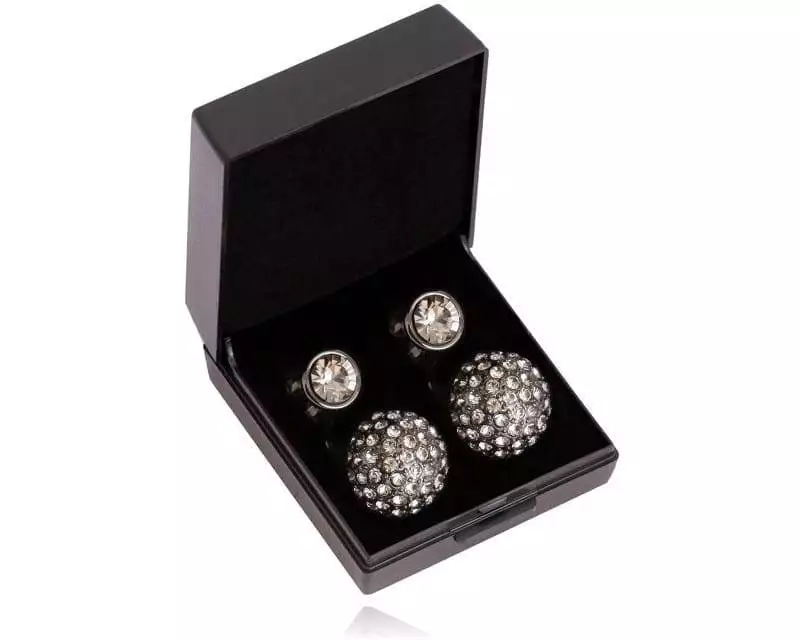 SD® Diamond ørestikkers. Black