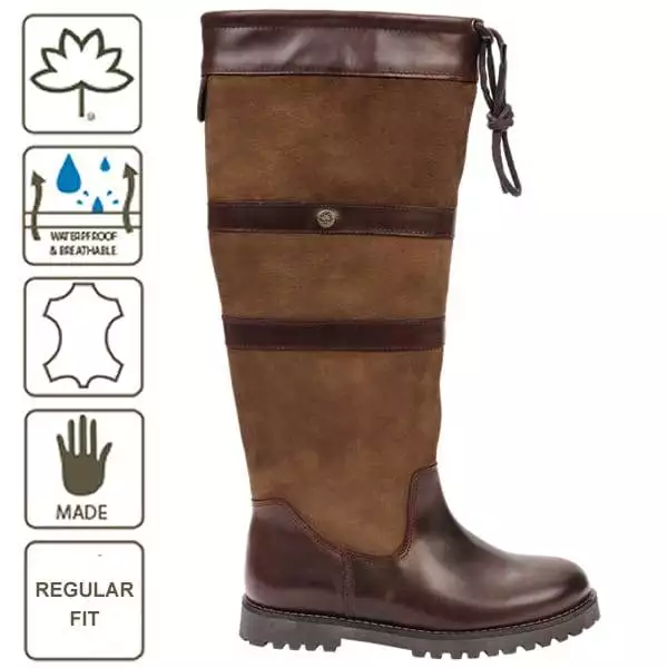 Cabotswood- Banbury Oak/Bison støvle, Regular fit
