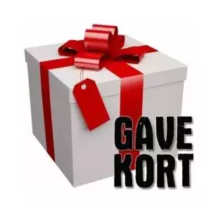 Giftcard from 100-2000 DKK